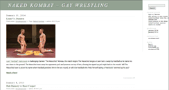Desktop Screenshot of nakedkombat.mobi